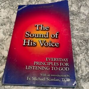 Christian paperback book - The Sound of His Voice by Carol Marquardt